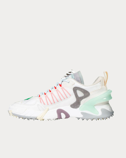 Off-White ODSY-2000 White Green Low Top Sneakers - 3