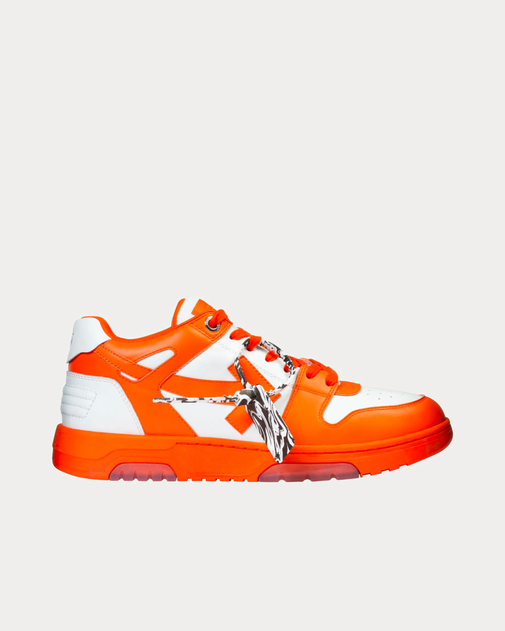 Off-White Out of Office OOO Low Tops White Orange Blue