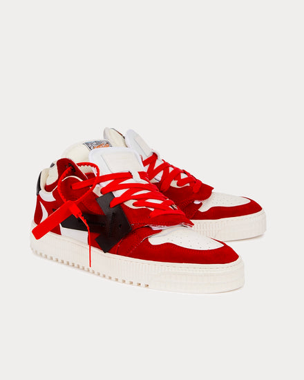 Off-White Off-Court 3.0 Red Low Top Sneakers - 2
