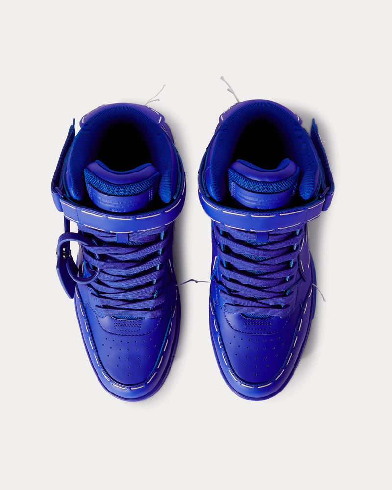 off white air force 1 blue high top