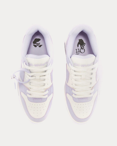 Out of Office Lilac Arrow Calf Leather Lilac / White Low Top Sneakers
