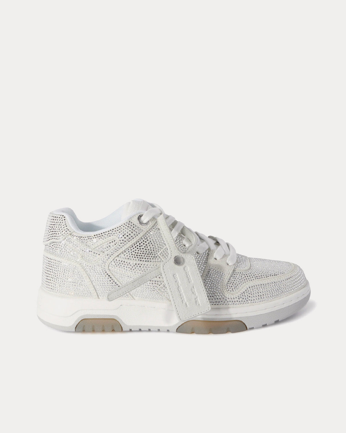 靴 off-white Out of Office Crystal Edition Off-White Out of Office Crystal Embellished Low Top Sneaker (Women