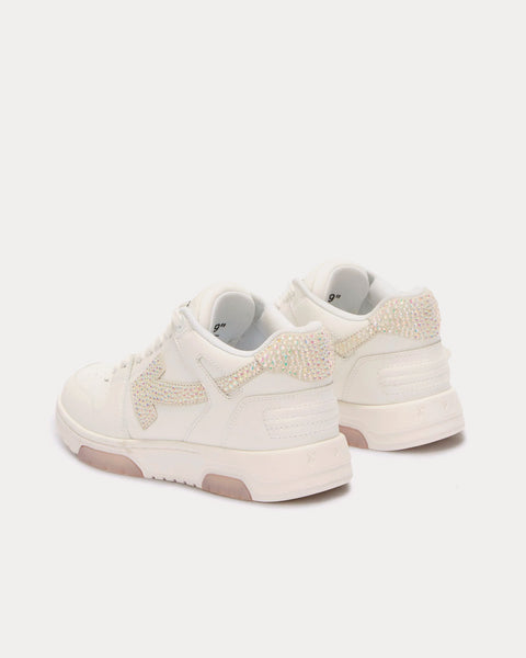 Out Of Office Strass Arrow White / White Low Top Sneakers