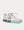 Vulcanized Leather & Canvas White / Mint Low Top Sneakers