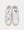 5.0 Vulcanized White / Black Low Top Sneakers