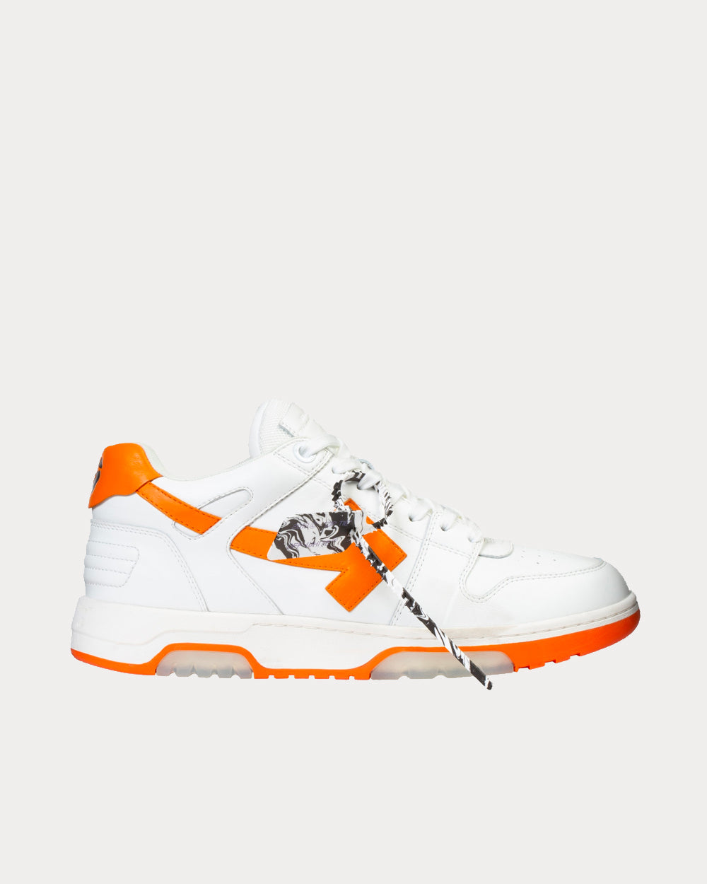 Off-White OF OFFICE "OOO" White Low Top Sneakers - Sneak in Peace
