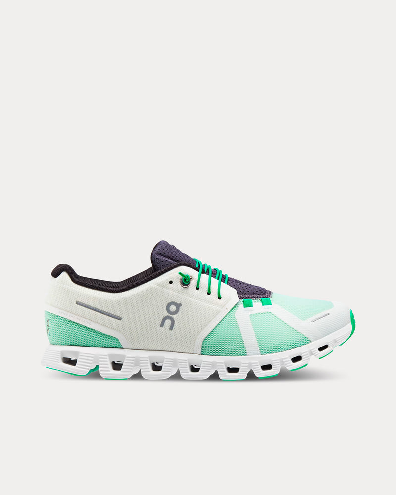5 cloud on ホワイト/ミント Footshop | Creek Undyed-White/ 5 Cloud W On シューズ(男性用)