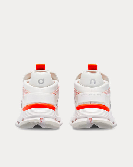 On Running Cloudnova Void Undyed White / Flame Running Shoes - 3