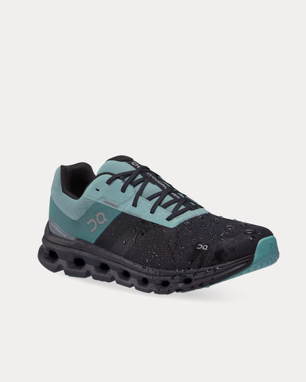 On Running Cloudrunner Waterproof Black / Tide Running Shoes - 3