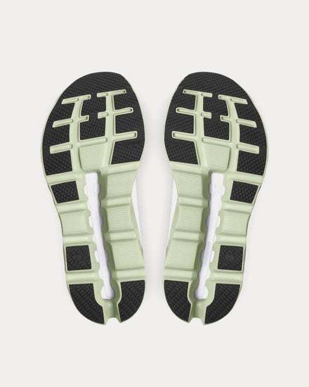 On Running Cloudstratus White / Black Running Shoes - 5
