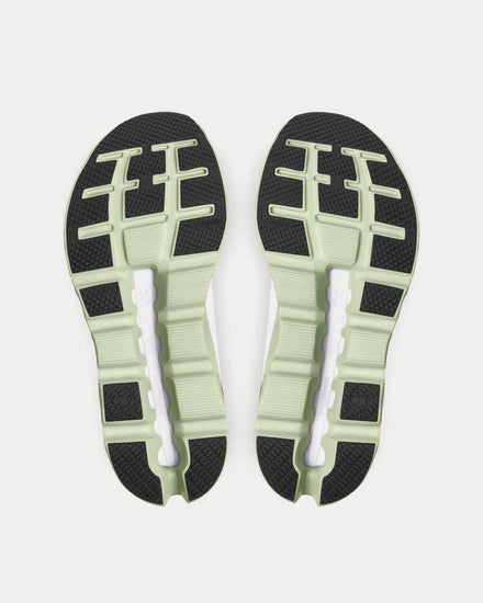 On Running Cloudstratus White / Black Running Shoes - 5