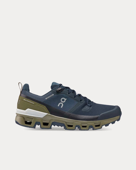 On Running Cloudwander Waterproof Midnight / Olive Running Shoes - 1