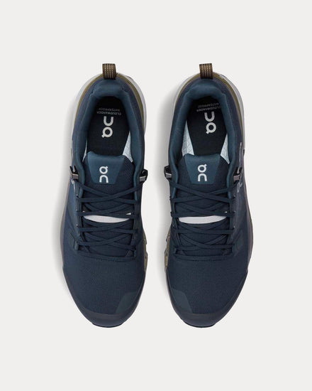 On Running Cloudwander Waterproof Midnight / Olive Running Shoes - 2
