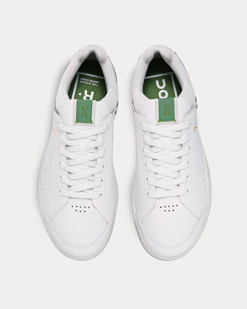 On Running The Roger Centrecourt White / Sage Low Top Sneakers - 2