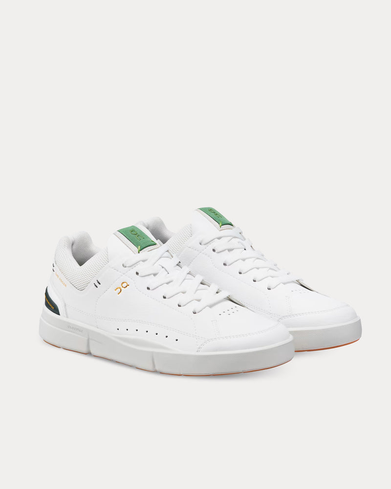 On Running The Roger Centrecourt White / Sage Low Top Sneakers - 3