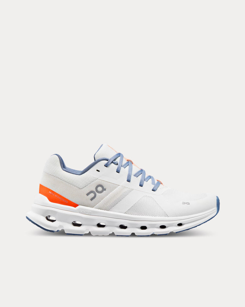 On Running Women's Cloudrunner Undyed-White Flame Running Shoes