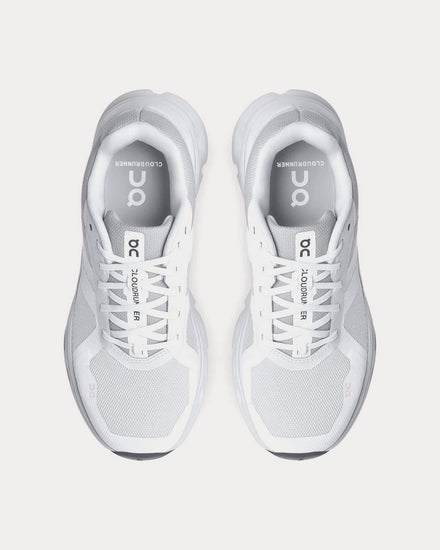 On Running Cloudrunner White / Frost Running Shoes - 2