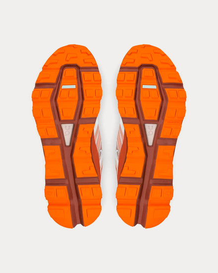 On Running Cloudvista White / Rust Running Shoes - 5