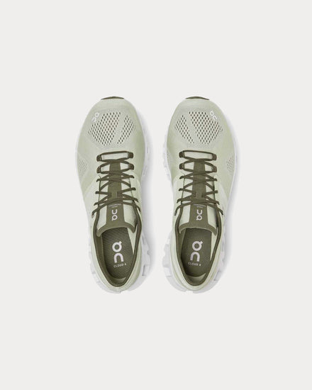 On Running Cloud X Aloe White Running Shoes - 3