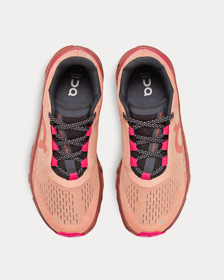 On Running Women's Cloudmonster Rose / Cork Running Shoes