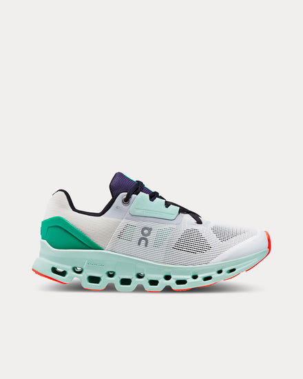 On Running Women's Cloudstratus Undyed White / Creek Running Shoes