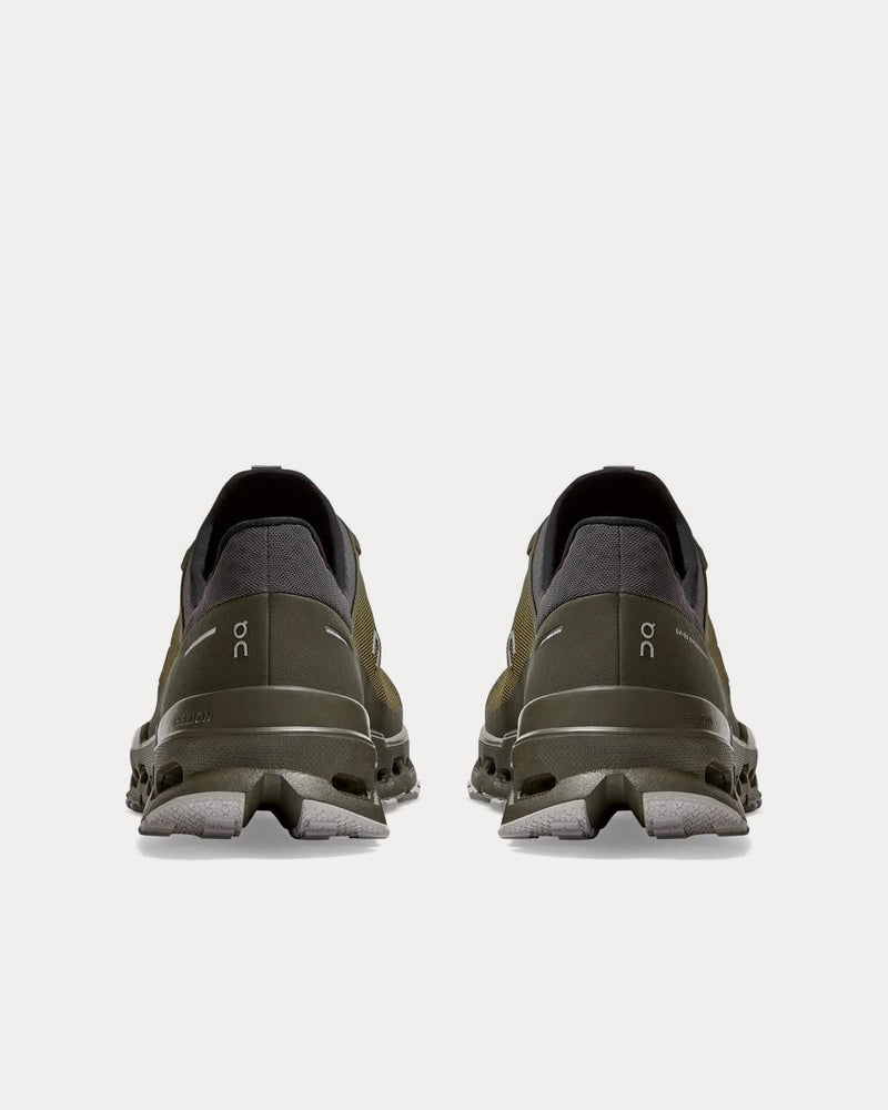 On Running Cloudultra Olive / Eclipse Running Shoes - 4