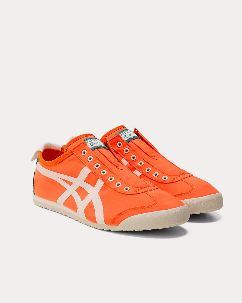 Onitsuka Tiger Mexico 66 Vermilion Tomato / Cream Slip On Sneakers - 3