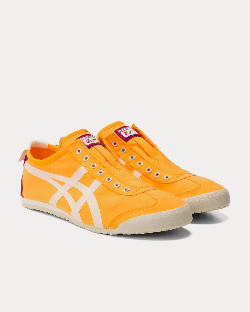 Onitsuka Tiger Mexico 66 Vermilion Citrus / Cream Slip On Sneakers - 3