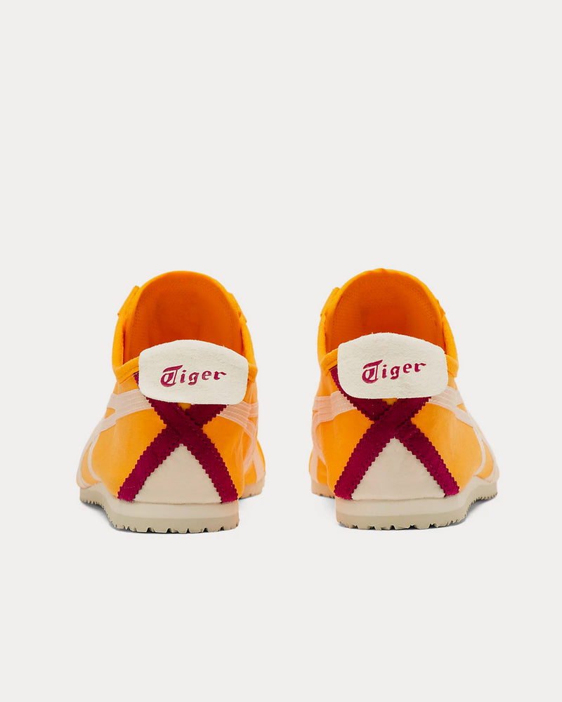 Onitsuka Tiger Mexico 66 Vermilion Citrus / Cream Slip On Sneakers - 4