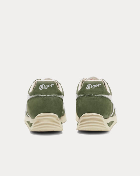 MOAL 77 'Nippon Made' Bronze Green / White Low Top Sneakers