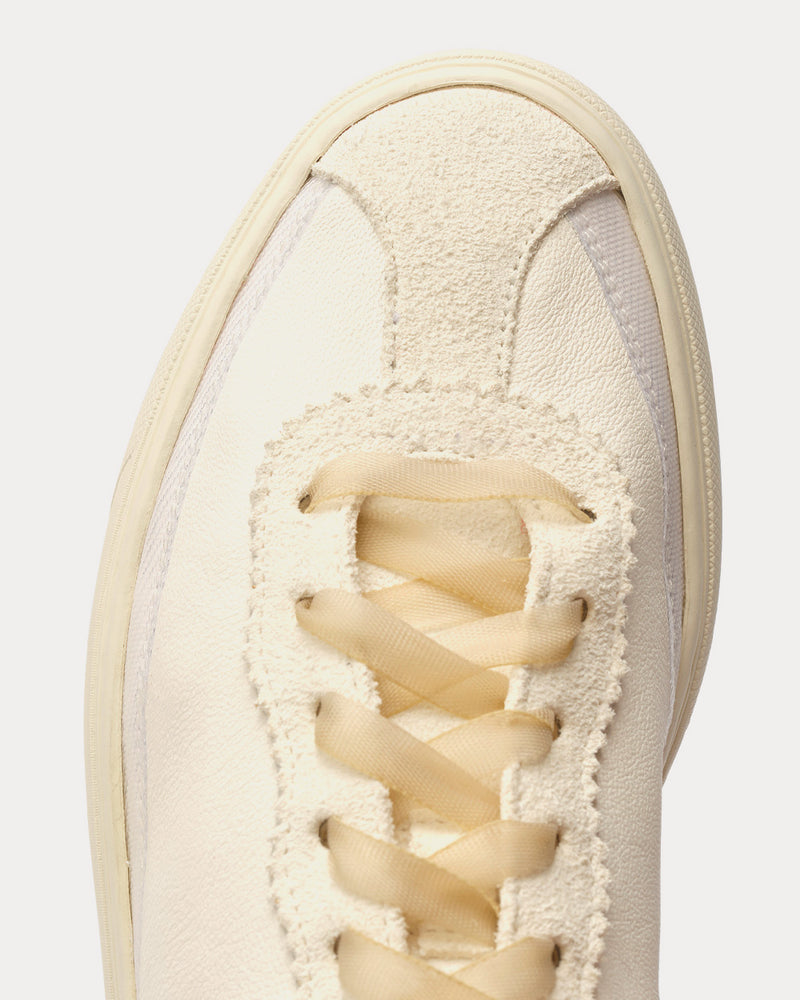 Our Legacy Highlander Collapse Leather White Low Top Sneakers - 3
