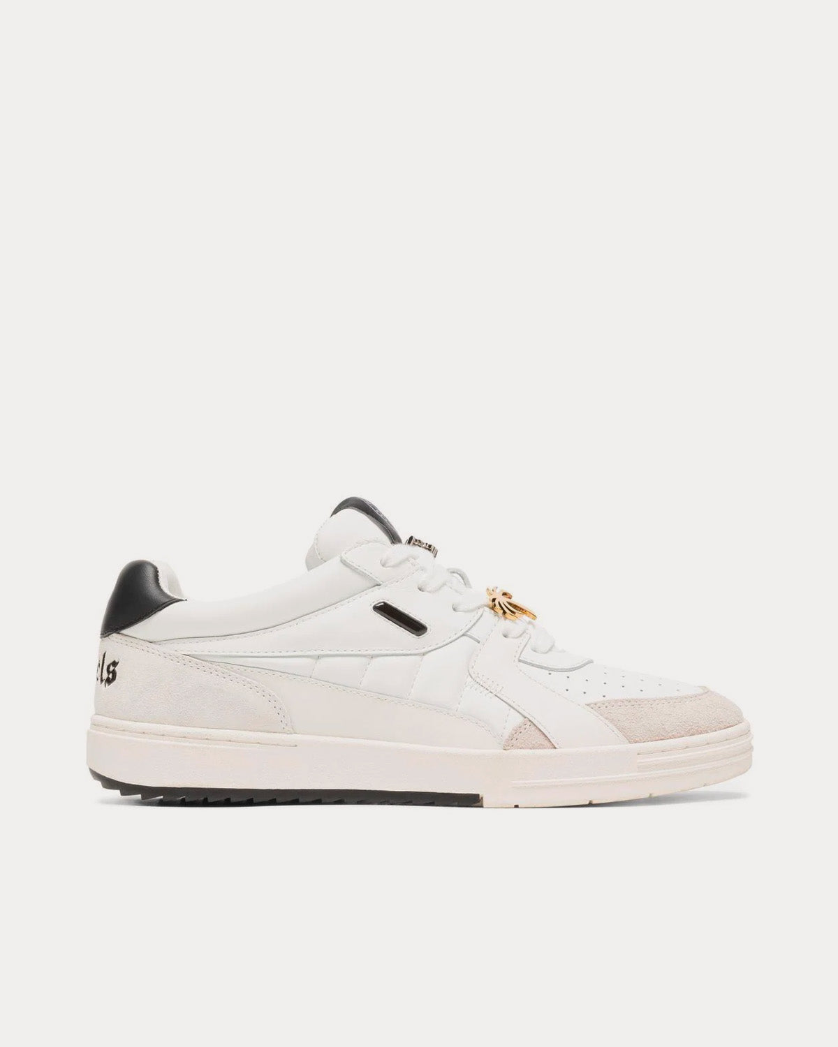 Palm Angels - University 'BEAT' White / Black Low Top Sneakers