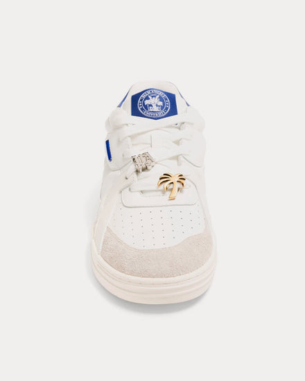 Palm Angels University 'BEAT' White / Blue Low Top Sneakers - 3