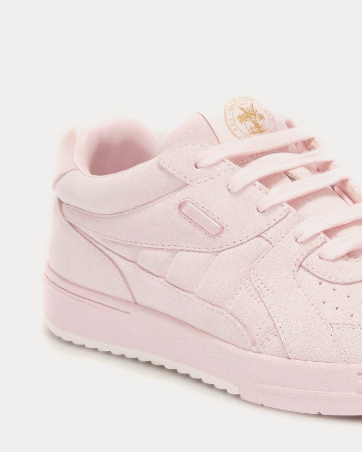 Palm Angels - University Pink / White Low Top Sneakers