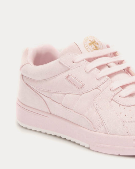 Palm Angels University Pink / White Low Top Sneakers - 4