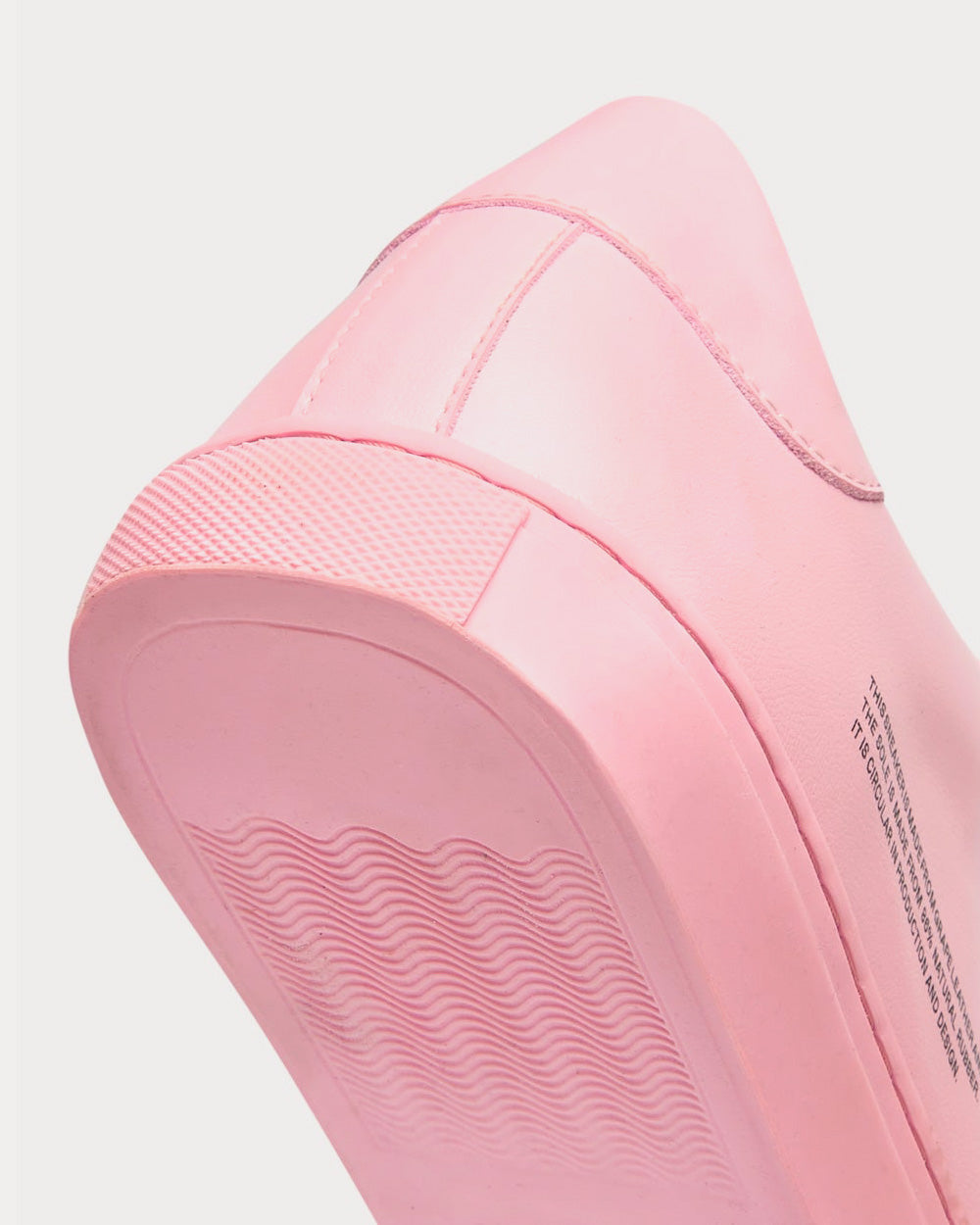 Pangaia - Grape Leather Sakura Pink Low Top Sneakers