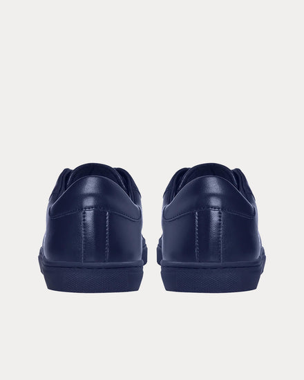 Pangaia Grape Leather Navy Blue Low Top Sneakers - 2