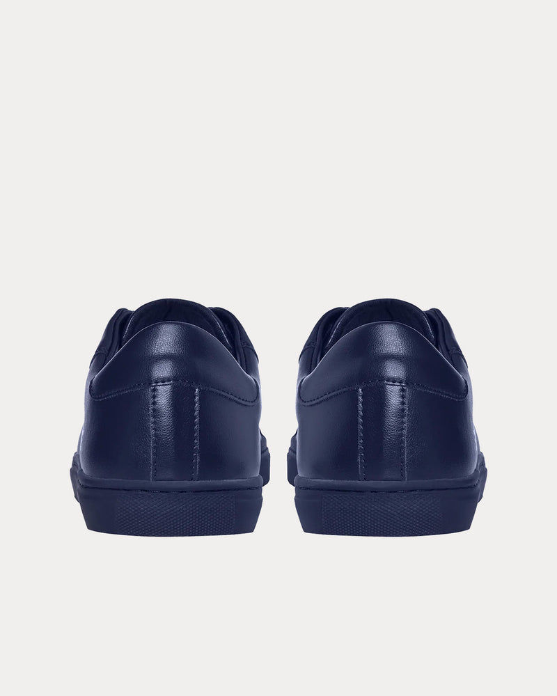 Pangaia Grape Leather Navy Blue Low Top Sneakers - 2