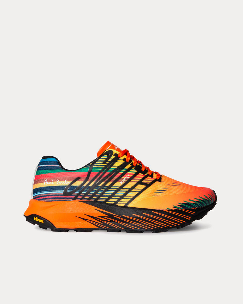 Paul Smith Sierra Gore-Tex Orange Low Top Sneakers - 1