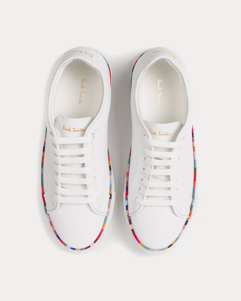 Paul smith white basso trainers top