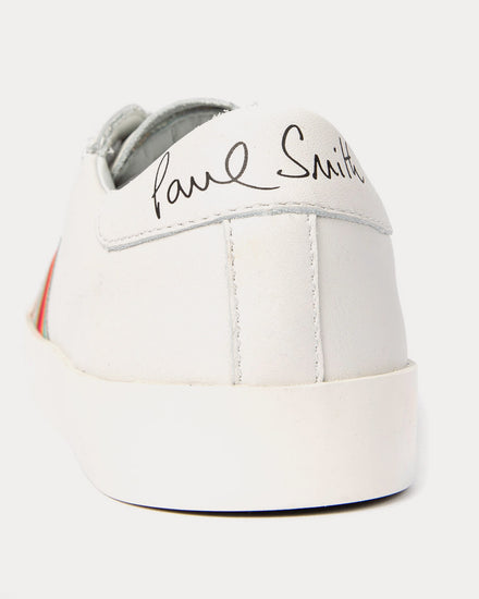 Paul Smith Pigden Swirl Trim White Low Top Sneakers - 5