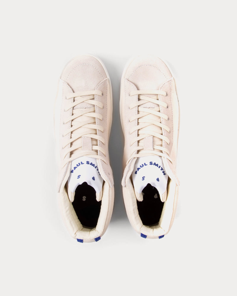 Paul Smith Pidgen Ecru High Top Sneakers - 3