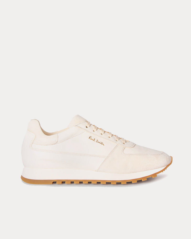 Paul Smith Velo Eco Leather Off White Low Top Sneakers - 1