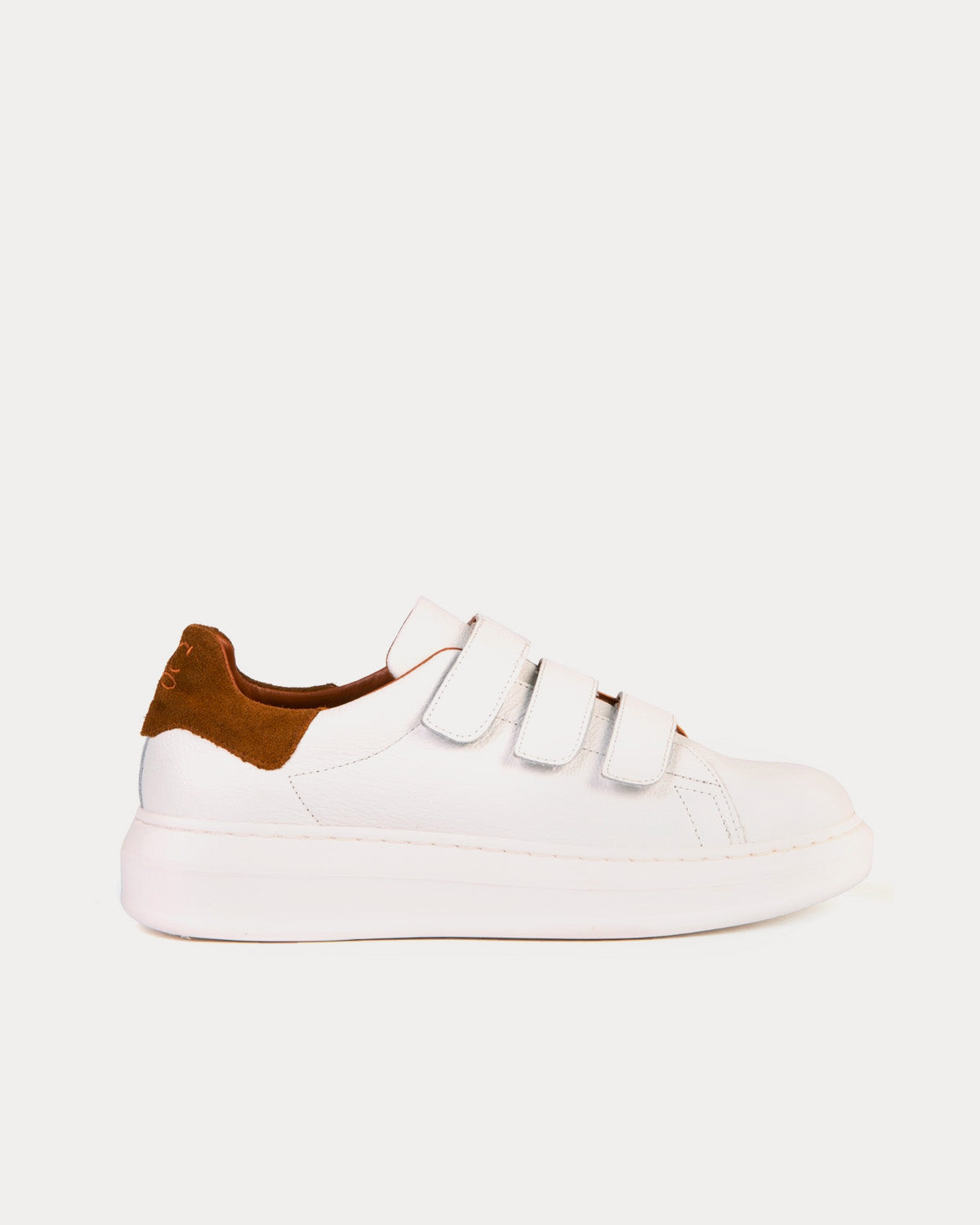 Penelope Chilvers - Rocks Leather White Low Top Sneakers