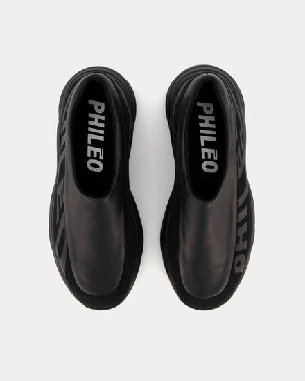 Phileo 018C Futurmoc Black Slip On Sneakers - 2