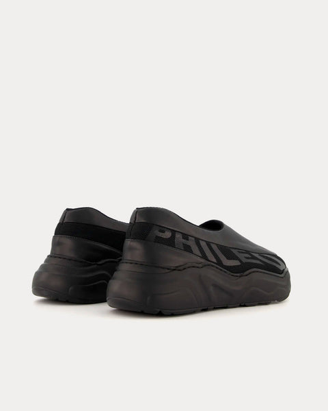 018C Futurmoc Black Slip On Sneakers