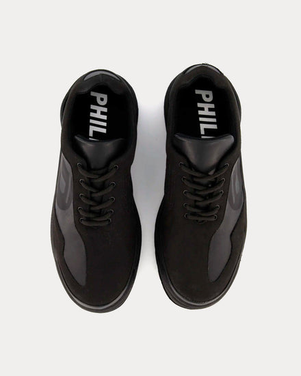 Phileo 020 Basalt Black Low Top Sneakers - 2