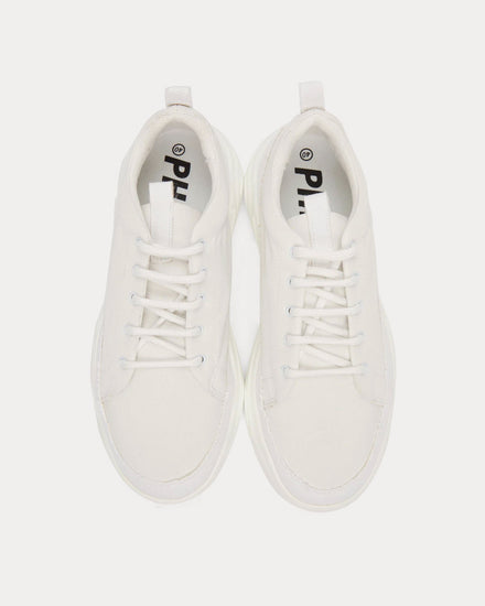 Phileo 001 Essentielle Triple White Low Top Sneakers - 2