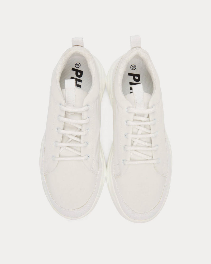Phileo 001 Essentielle Triple White Low Top Sneakers - 2
