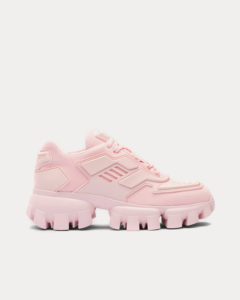 Prada Cloudbust Thunder Alabaster Pink Low Top Sneakers - 1